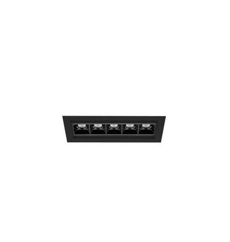 NEXIA - Luminaria empotrable BOXET basculante negro 10W 3000K CRI90 34º 1050lm DALI