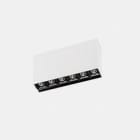 LEDS-C4 - Plafón BENTO superficie 6 LEDS 12,2W 4000K CRI90 corte de fase blanco IP23 882lm