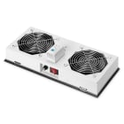 DIGITUS - UNIDAD 2 VENTILADORES CON TERMOSTATO