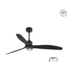 FARO - VENT.JUST FAN 1280MM NG PA.NEGRAS 17W