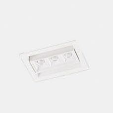 LEDS-C4 - Downlight BENTO 3 LEDS 6,1W 3000K CRI90 18,1 blanco/blanco IP23 449lm