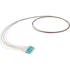 EXCEL - PIGTAIL LC OM3 50/125 1M  (PACK 12 COLORES T.598)