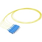 EXCEL - LOT. 12 PIGTAILS AMARILL. SC FIBRA MONOM. OS2 (9/125¿M) - 1M