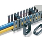 HELLERMANN - Retenedor cable HelaDuct-BWR HTWD-BWR 80x80 negro