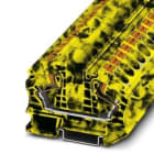 PHOENIX CONTACT - Borne de paso PT 16 N-FE conexión push-in 1000V 76A negro/amarillo