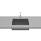 ROCA - Lavabo bajo encimera FINECERAMIC 455x350 ónix