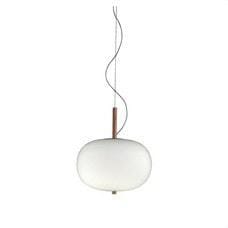 LEDS-C4 - Luminaria colgante ILARGI 14xled 14.8W blanco madera clara