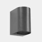 LEDS-C4 - Aplique IP65 MAX 1 emisión LED 6,5W 3000K gris urbano 519lm