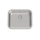 ROCA - Fregadero Porto 50 cubeta con válvula 3½" 450 x 550 x 180
