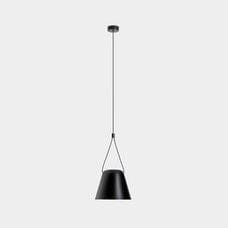 LEDS-C4 - Luminaria colgante 00-7389 ATTIC 1xE27 23 negro mate