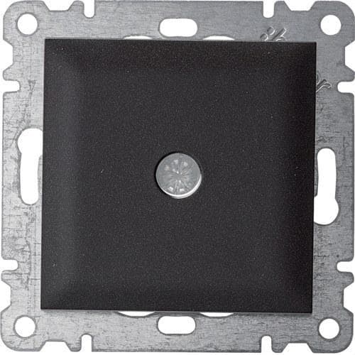 HAGER - Salida de cables Lumina negro