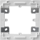 HAGER - Caja superficie 1E Lumina intense blanco polar