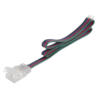 LEDVANCE - Conector alimentación 4 hilos con cable 500mm protegido LS AY VAL-CP/P4/500/P 50X2 (RGB 4-pin)
