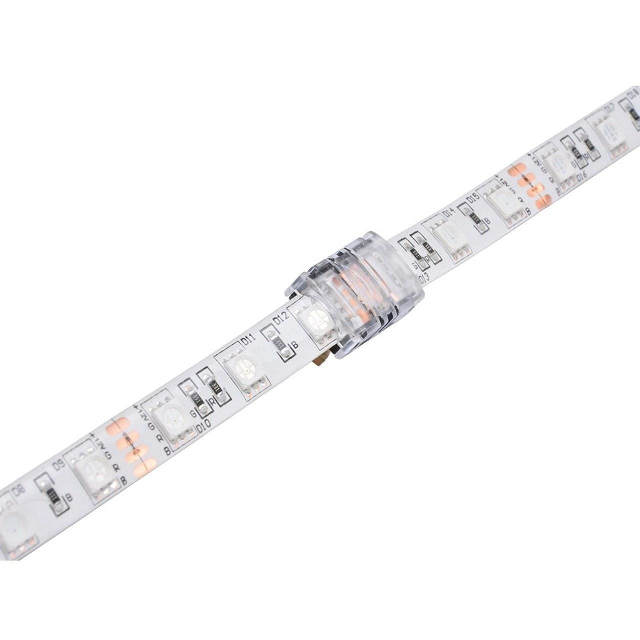 ILUTREK - Conector empalme IP63 RGB 10mm para tira led