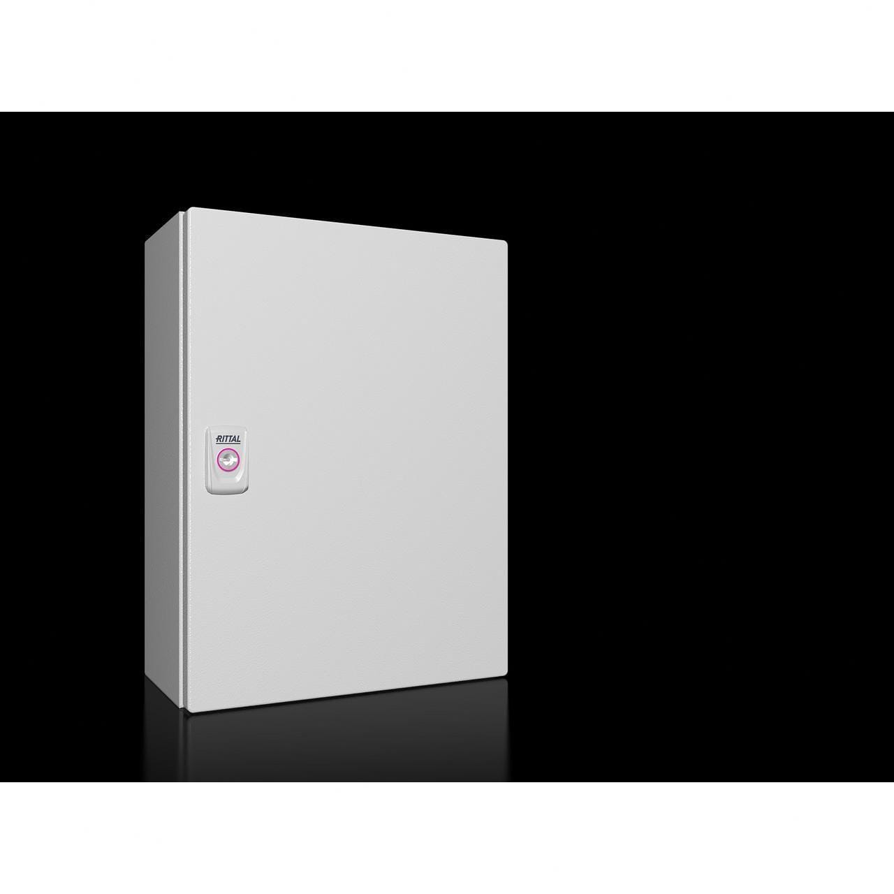 RITTAL - Caja pequeña KX E-Box 300x400x155 mm con placa montaje chapa de acero