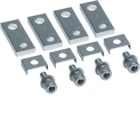 HAGER - Pletinas rectas prolongadoras de bornes para interruptores x630/P630 (630A) 3/4P