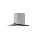 BALAY - Campana decorativa isla serie Cristal 3BI998HNC 90cm diseño rectangular cristal negro clase energética A+