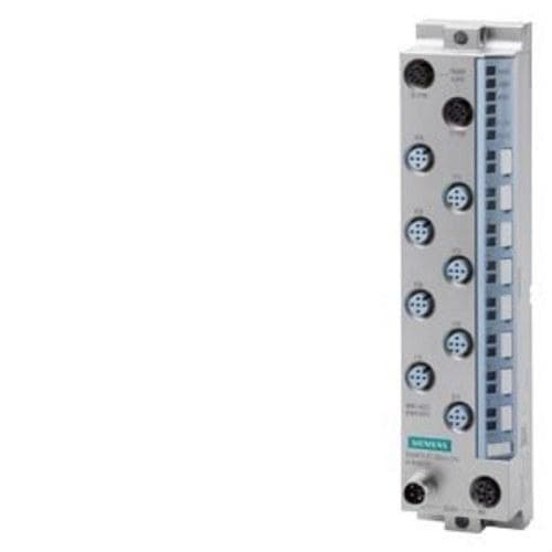 SIEMENS - Módulo electrónico SIMATIC ET200 IP65/67 ET200eco PN DQ 8x24 V DC/0 5 A M12-L 8xM12