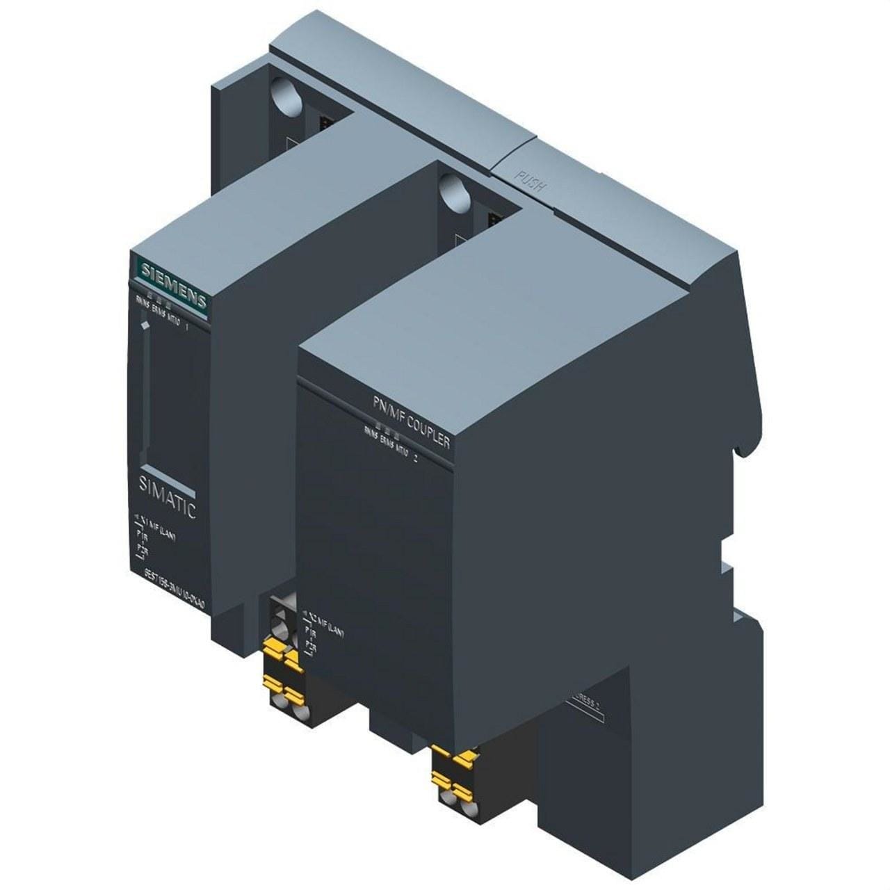 SIEMENS - Acoplador PN/MF Multi-Fieldbus PN IO EtherNet/IP para el intercambio determinista de datos entre 1 controlador por cada lado