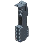 SIEMENS - Base-unit SIMATIC ET 200SPBU20-P16+A0+2B, tipo BU U0, bornes de inserción directa, 20mm x 117mm