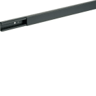 HAGER - Minicanal LF en PVC de 20x35mm negro RAL9011