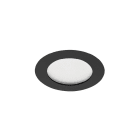 NORMALIT - Downlight empotrado Hat Micro EHP04N 5W 500lm IP20-54 IK07 850ºC negro