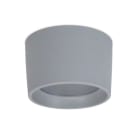 DOPO - Plafón MIST IP55 GX53 LED Bulb 10W 1200lm 3000K gris