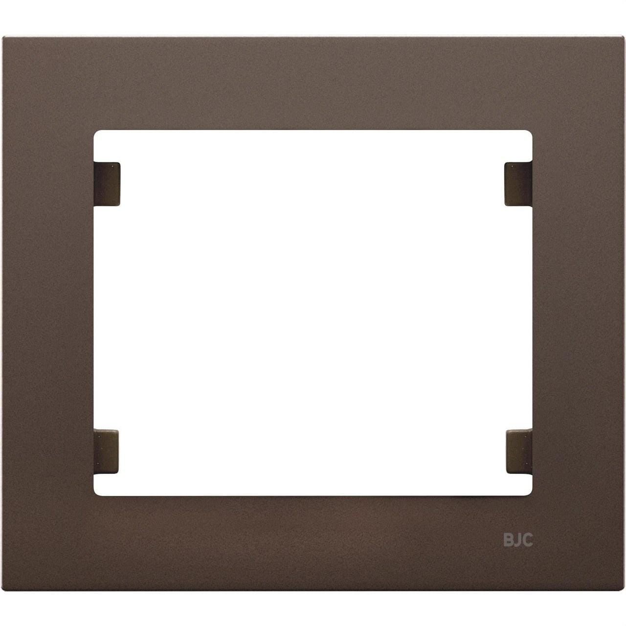 BJC - Marco 1 elemento horizontal vertical serie Iris Plus chocolate