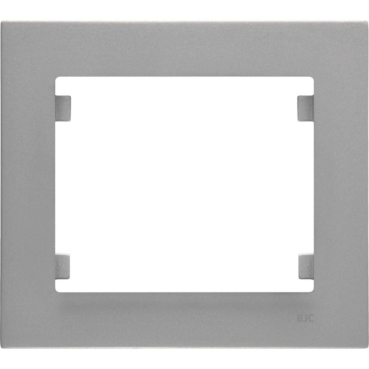 BJC - Marco 1 elemento horizontal vertical serie Iris Plus aluminio mercurio