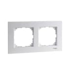 Schneider Electric - Marco 2 elementos ELEGANCE blanco activo