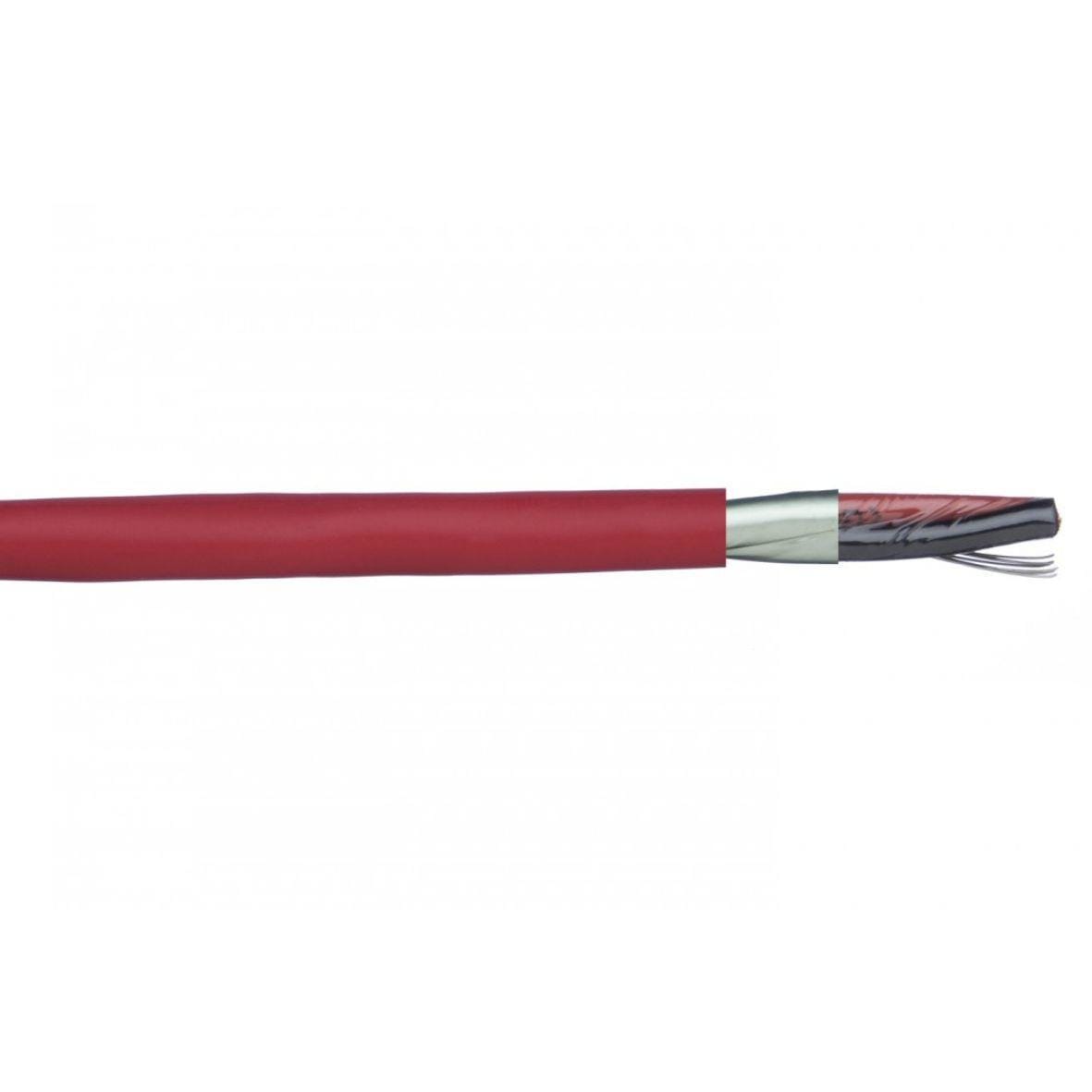 GESCABLE - Cable detector incendios apantallado 2x1,5 libre de halógenos (Rollo 100m) (Dca)