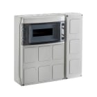 IDE - Star+módulo IP65 1x12 3,17kg rail DIN+extensión en gris RAL 7035 con ventana transparente