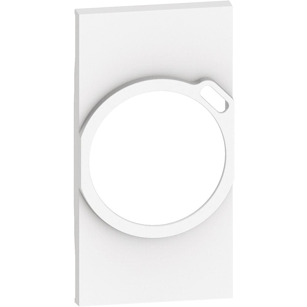 LEGRAND - Frontal base de corriente con USB Living Now - Blanco - 2 módulos