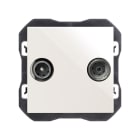 SIMON - Toma SIMON 270 R-TV+SAT final blanco