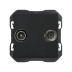 SIMON - Toma SIMON 270 R-TV+SAT final negro mate
