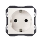 SIMON - Base de enchufe SIMON 270 schuko con embornamiento por tornillo blanco