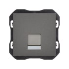 SIMON - Tapa SIMON 270 RJ45 con conector titanio