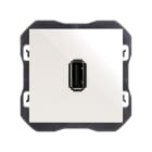 SIMON - Conector SIMON 270 USB datos tipo A blanco