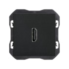 SIMON - Conector SIMON 270 H-H HDMI negro mate