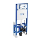 ROCA - Sistema Duplo WC One Freestanding con cisterna de doble descarga para inodoro suspendido