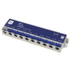 EK - Repartidor clase A 8 salidas QUICOAX 5-2400MHz pérdidas paso dB (862 MHz) / dB (2300 MHz) con paso corriente DC