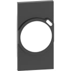 BTICINO - Frontal base de corriente con USB Living Now - Dark - 2 módulos