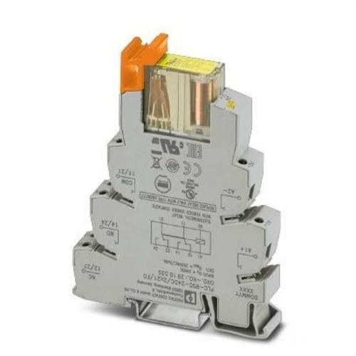 PHOENIX CONTACT - MOD.INTFCE.PLC-RSC- 24DC/2X21/FG COMPUESTA POR ZOC.RELÉ RELÉ SEG.ENCHBL.CTO.COND