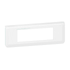 LEGRAND - Placa Mosaic - 6 módulos - Horizontal - Blanco antibacteriano