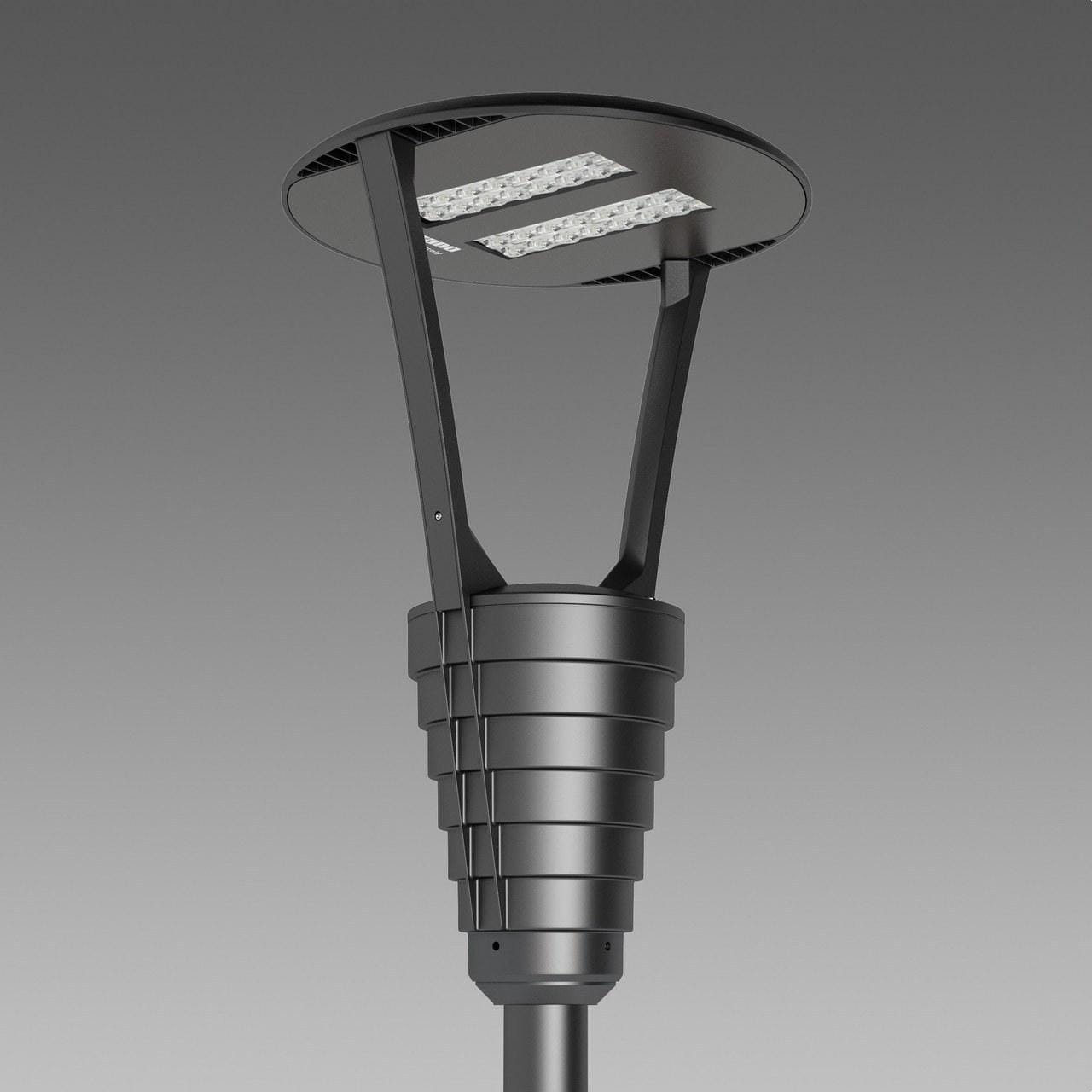 DISANO - Luminaria vial 3350 GARDA LED 45W CLD CELL antracita 3K