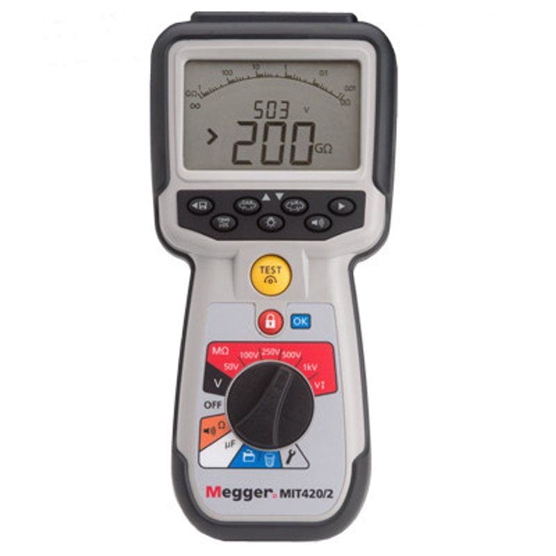 MEGGER - MIT420/2  MEDIDOR AISLAMIENTO & CONTINUIDAD