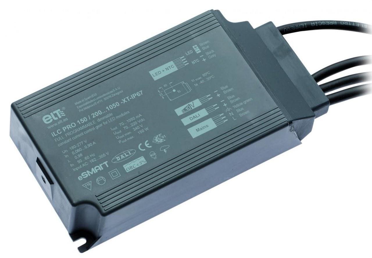 ELT - Equipo programable de corriente constante iLC PRO 150/200/1050-XT-IP67 1x150W para módulos LED