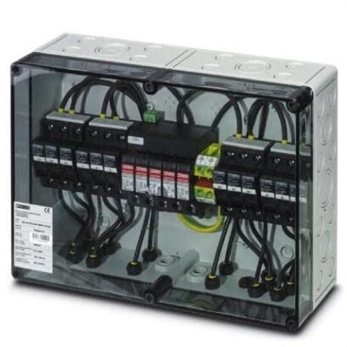 PHOENIX CONTACT - Caja de conexión de generadores SOL-SC-3ST-0-DC-2MPPT-1011SE para instalaciones fotovoltaicas