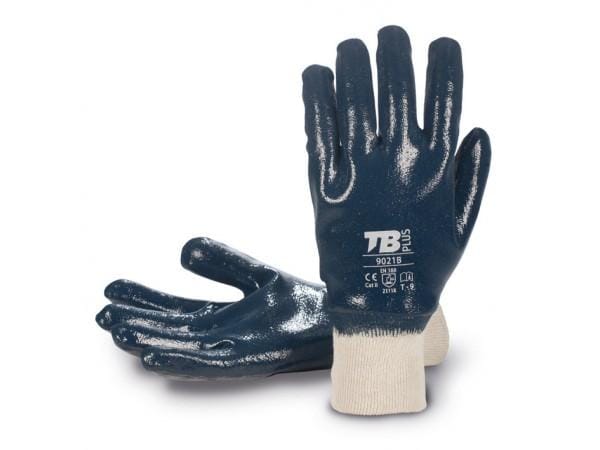 TB - GUANTE SOPORTE ALGODÓN RECUBRIMIENTO TOTAL NITRILO Talla 9