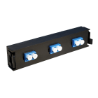 LEGRAND - Bloques fibra óptica monomodo (9/125 -m) dúplex LC para 6 fibras